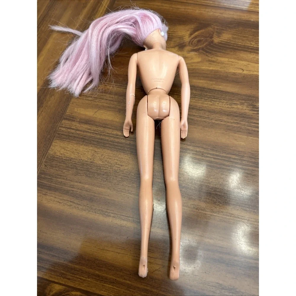 Barbie‎ Vintage 1976 Mattel Pink Long Hair Earrings